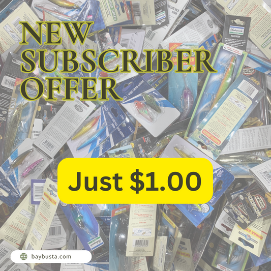 Mystery Lure Lucky Dip – Just $1 for New Subscribers!